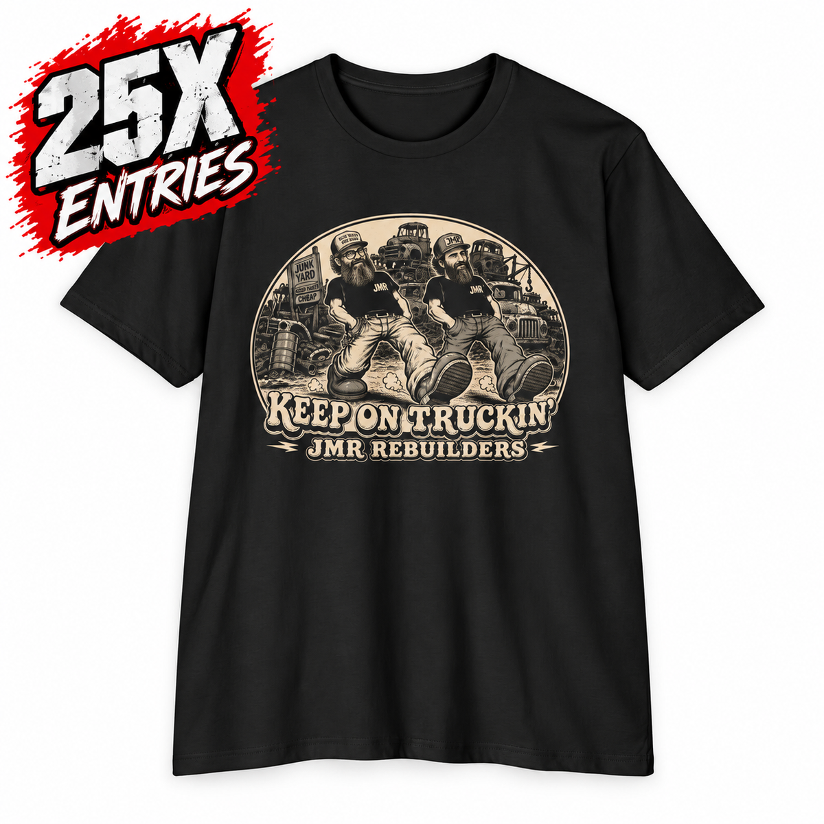 KEEP ON TRUCKIN' TEE