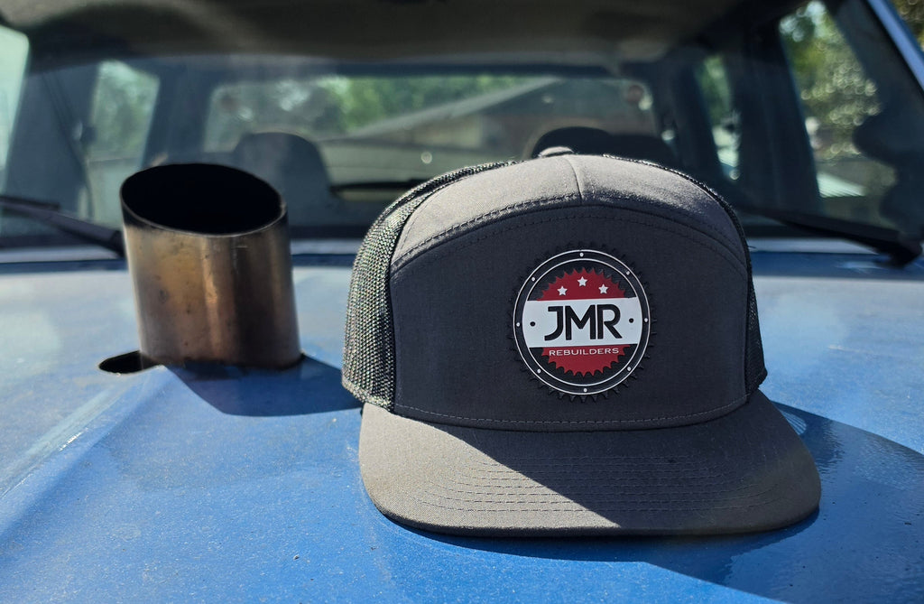 Grey on Grey 7 Panel JMR Hat