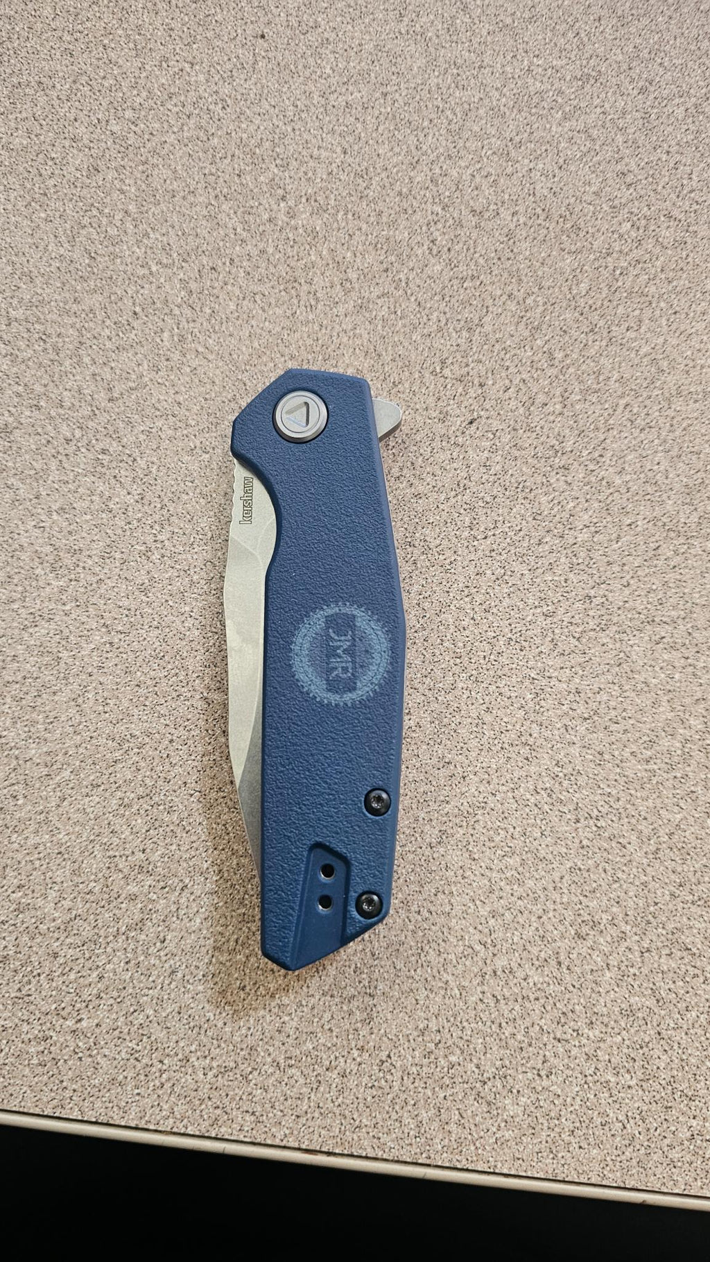 JMR Rebuilders Laser-Engraved Kershaw Lucid Assisted Pocket Knife